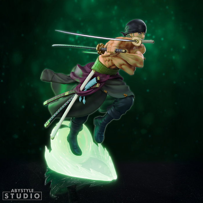 ABYstyle Studio Figura de Roronoa Zoro ONE PIECE Glow in the Dark ABYstyle Studio Figura de Roronoa Zoro ONE PIECE Glow in the Dark