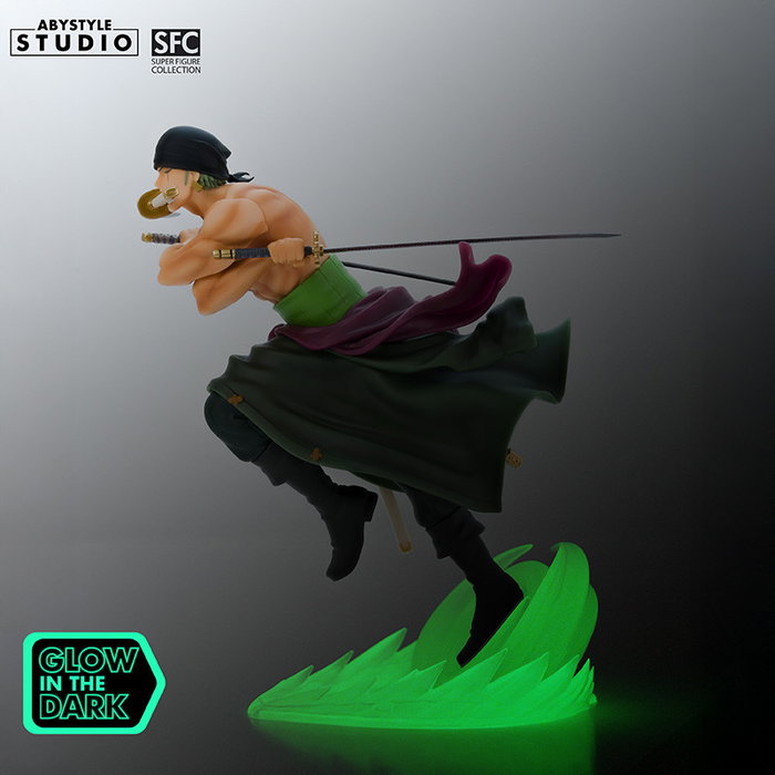 ABYstyle Studio Figura de Roronoa Zoro ONE PIECE Glow in the Dark ABYstyle Studio Figura de Roronoa Zoro ONE PIECE Glow in the Dark