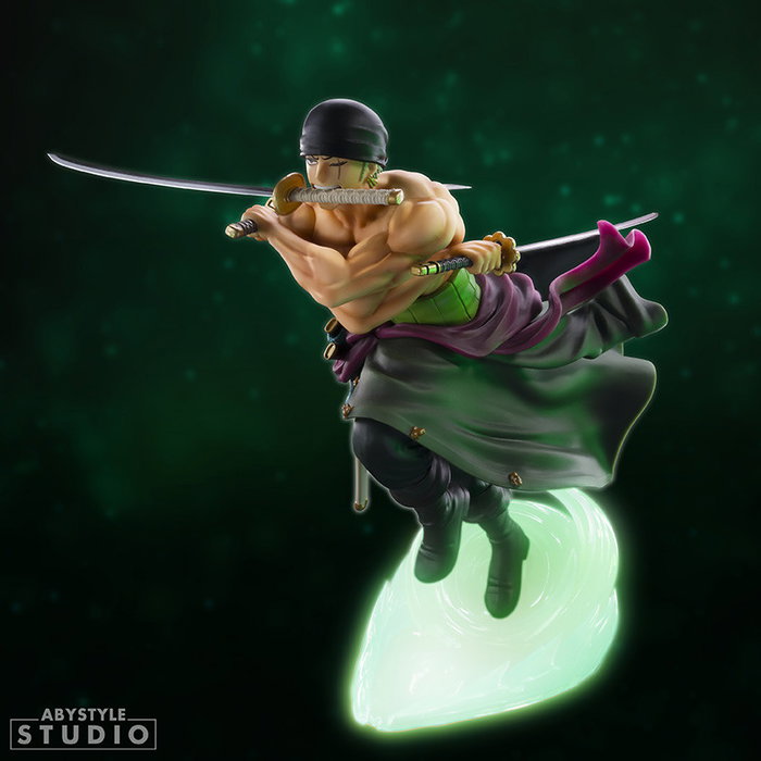 ABYstyle Studio Figura de Roronoa Zoro ONE PIECE Glow in the Dark ABYstyle Studio Figura de Roronoa Zoro ONE PIECE Glow in the Dark