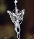 Noble Collection Colgante Arwen's Evenstar (bañado en plata) de El Señor de los Anillos