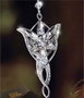 Noble Collection Colgante Arwen's Evenstar (bañado en plata) de El Señor de los Anillos