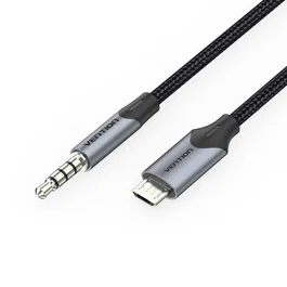 Vention Cable Conversor Estéreo Micro USB Macho a Jack 3.5mm TRRS 1m