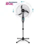 Orbegozo SF 0156 Ventilador de Pie 60W, Aspas 45cm, 3 Velocidades, Oscilación Oval, Altura Ajustable, Temporizador