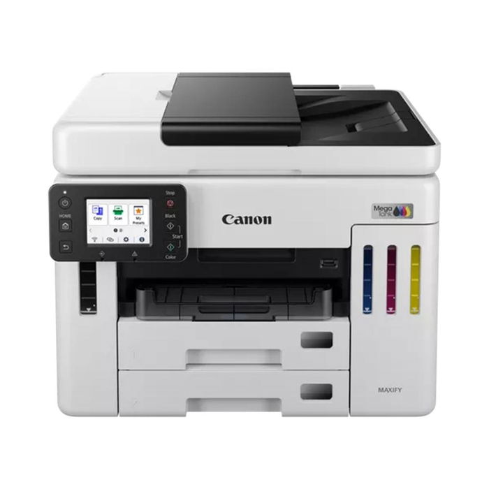Canon MAXIFY GX7150 - Impresora Multifunción Color con Sistema MegaTank de Depósitos Recargables, ADF, Fax, Wi-Fi, Ethernet Canon MAXIFY GX7150 - Impresora Multifunción Color con Sistema MegaTank de Depósitos Recargables, ADF, Fax, Wi-Fi, Ethernet