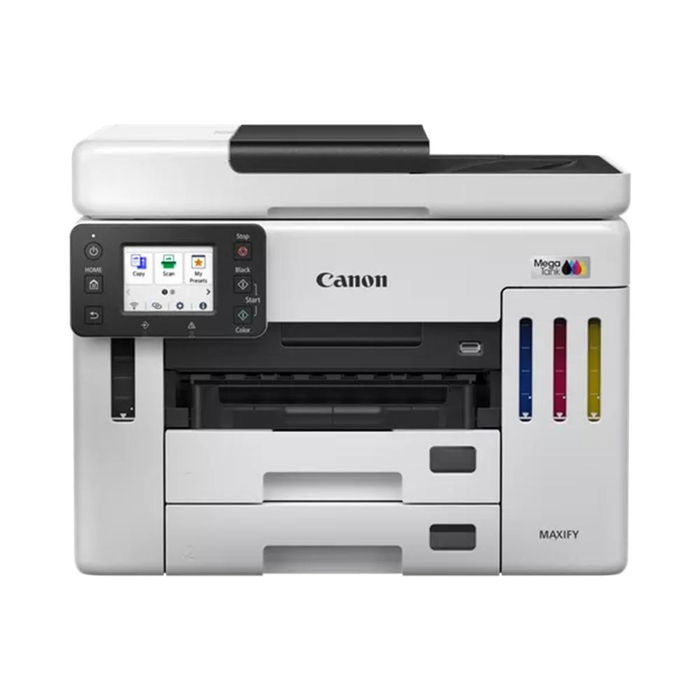 Canon MAXIFY GX7150 - Impresora Multifunción Color con Sistema MegaTank de Depósitos Recargables, ADF, Fax, Wi-Fi, Ethernet Canon MAXIFY GX7150 - Impresora Multifunción Color con Sistema MegaTank de Depósitos Recargables, ADF, Fax, Wi-Fi, Ethernet