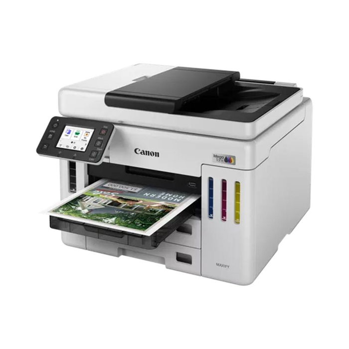 Canon MAXIFY GX7150 - Impresora Multifunción Color con Sistema MegaTank de Depósitos Recargables, ADF, Fax, Wi-Fi, Ethernet Canon MAXIFY GX7150 - Impresora Multifunción Color con Sistema MegaTank de Depósitos Recargables, ADF, Fax, Wi-Fi, Ethernet