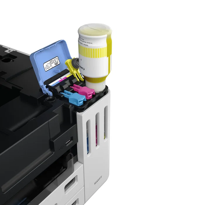 MultifunciÓn recargable canon maxify gx7150 megatank wifi dÚplex fax blanca