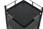 DKD Home Decor Camarera Carrito Cocina con 5 Cestas Metal Negro 33.5 x 90 x 33.5 cm