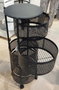 DKD Home Decor Camarera Carrito Cocina con 5 Cestas Metal Negro 33.5 x 90 x 33.5 cm