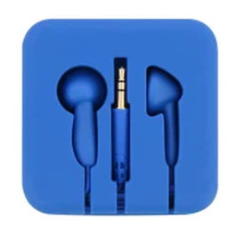 TNB Auriculares Pocket Jack con cable azul