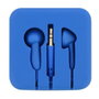 TNB Auriculares Pocket Jack con cable azul