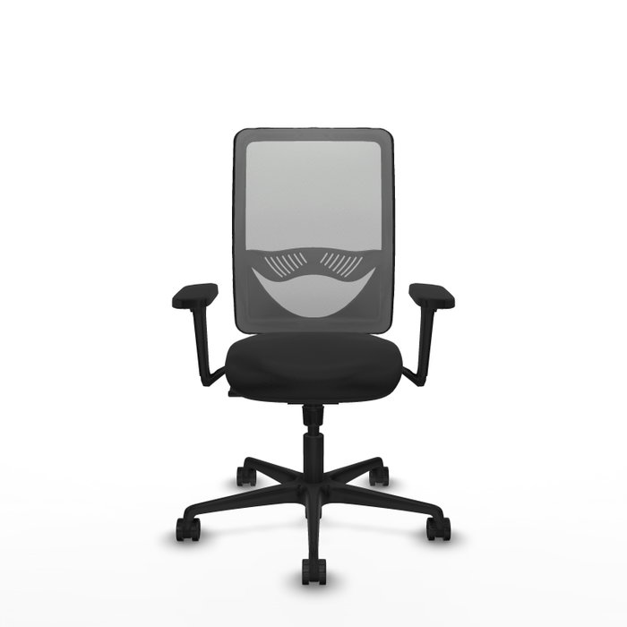 PIQUERAS Y CRESPO Silla de oficina Zulema con mecanismo Sincro, Negro y Gris PIQUERAS Y CRESPO Silla de oficina Zulema con mecanismo Sincro, Negro y Gris