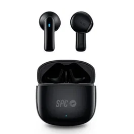SPC Auriculares Bluetooth Zion 2 Play Negros con Estuche de Carga Autonomía Total 28h Ref. 4623N