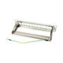 Synergy21 Keystone, Modulträger, 10Patchpanel für 12xTP-Modul, 1HE, Lichtgrau