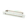 Synergy21 Keystone, Modulträger, 10Patchpanel für 12xTP-Modul, 1HE, Lichtgrau