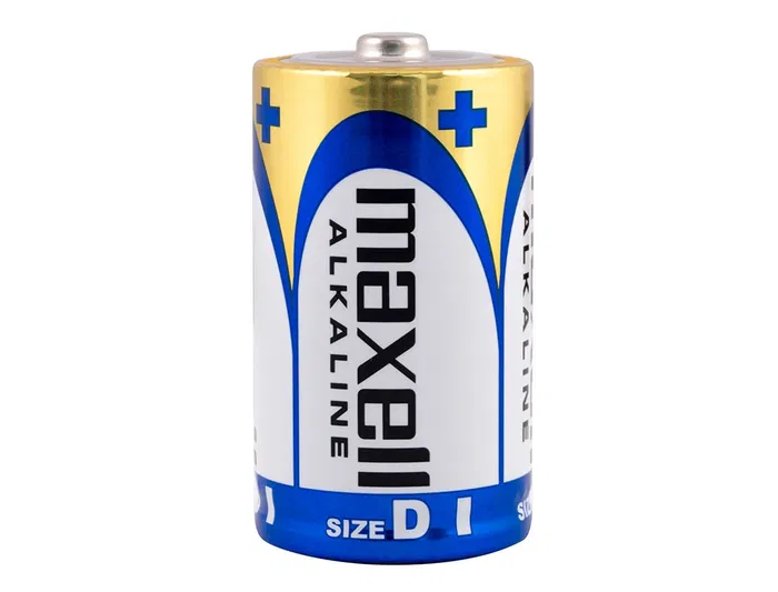 Maxell Pila Alcalina 1.5v Tipo D LR20 Blister de 2 Unidades