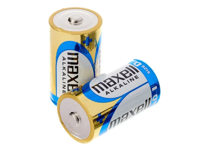 Maxell Pila Alcalina 1.5v Tipo D LR20 Blister de 2 Unidades