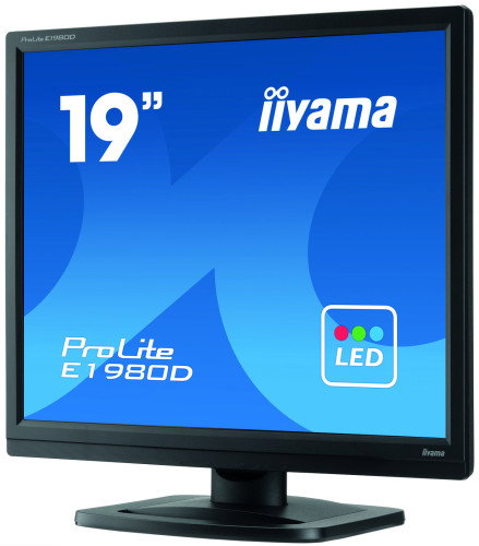 Iiyama ProLite E1980D-B1 Monitor LED 19" 1280 x 1024 XGA Negro Mate