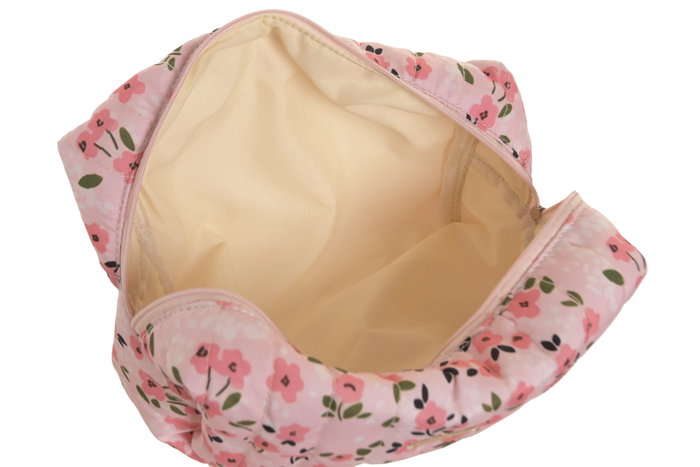 DKD Home Decor Surtido de Neceseres de Flores Primavera, Multicolor/Verde/Lila
