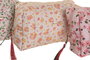 DKD Home Decor Surtido de Neceseres de Flores Primavera, Multicolor/Verde/Lila