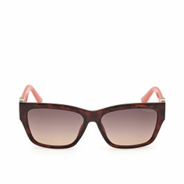 Guess GU00105 52F Gafas de Sol Rectangulares Habana