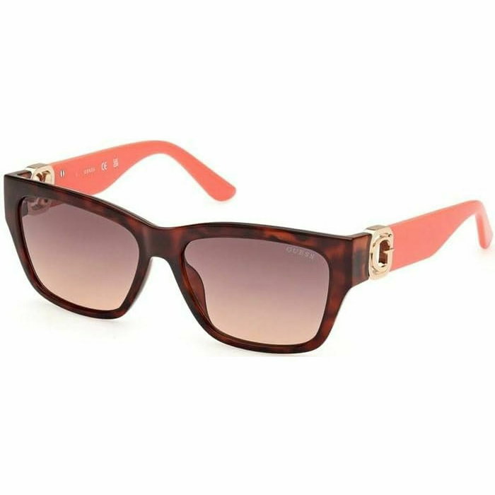 Guess GU00105 52F Gafas de Sol Rectangulares Habana