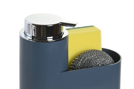 DKD Home Decor Chinalight 22 Dosificador Azul Blanco 7.5 x 15 x 17 cm (4 Unidades)