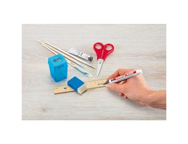 Edding Marcador Permanente 400 Rojo (Set de 10)
