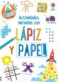 USBORNE, ACTIVIDADES VARIADAS CON LAPIZ Y PAPEL