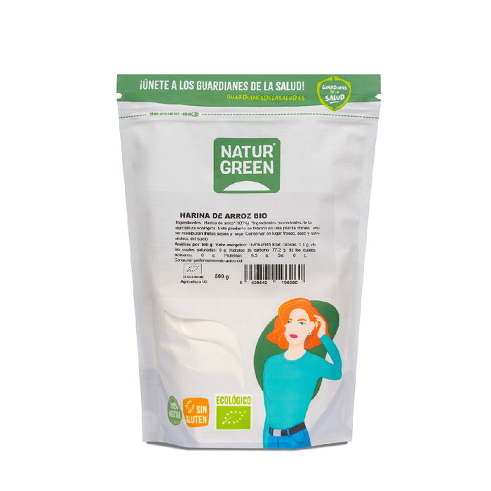 NaturGreen Harina de arroz bio 500g