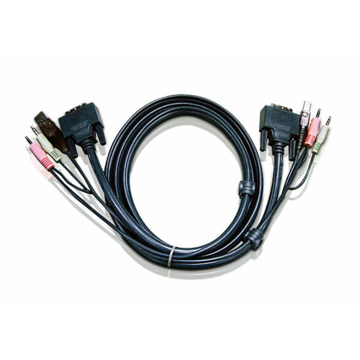 Aten Cable KVM DVI-I Single Link USB de 3 m (2L-7D03UI) Aten Cable KVM DVI-I Single Link USB de 3 m (2L-7D03UI)