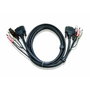 Aten Cable KVM DVI-I Single Link USB de 3 m (2L-7D03UI)