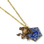 THE CARAT SHOP Colgante Rana de Chocolate Harry Potter con collar de 45 cm