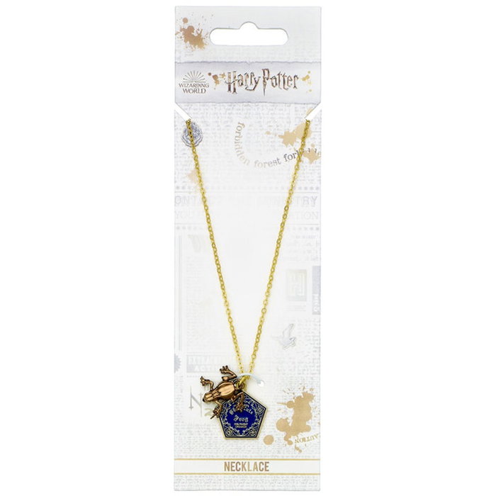THE CARAT SHOP Colgante Rana de Chocolate Harry Potter con collar de 45 cm THE CARAT SHOP Colgante Rana de Chocolate Harry Potter con collar de 45 cm