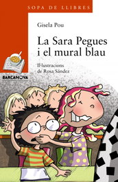 La Sara Pegues i el mural blau, Gisela Pou - BARCANOVA