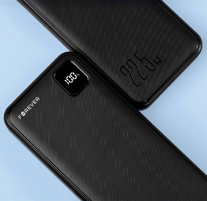 FOREVER Forever power bank TB-300M 10000 mAh 22,5W negro