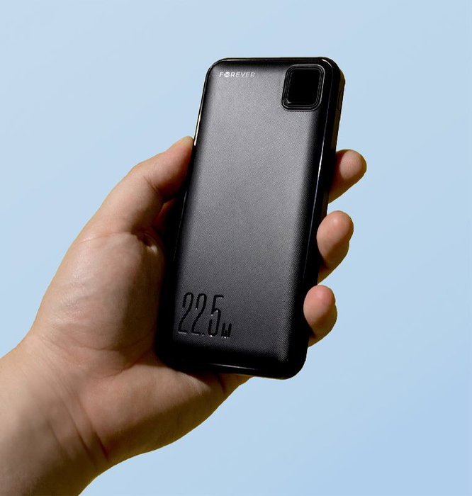 FOREVER Forever power bank TB-300M 10000 mAh 22,5W negro