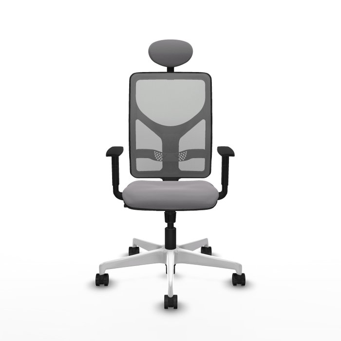 PIQUERAS Y CRESPO Silla de oficina Motilla Gris con mecanismo Sincro PIQUERAS Y CRESPO Silla de oficina Motilla Gris con mecanismo Sincro