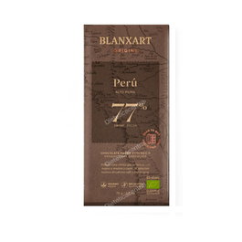 BLANXART Chocolate Negro 77% Perú 75 Gr Eco