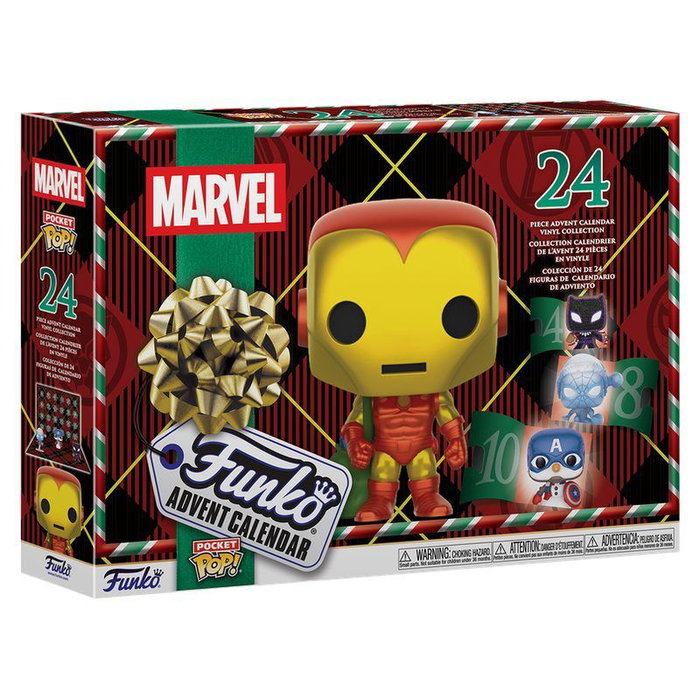 FUNKO Calendario adviento Pocket Pop Marvel FUNKO Calendario adviento Pocket Pop Marvel