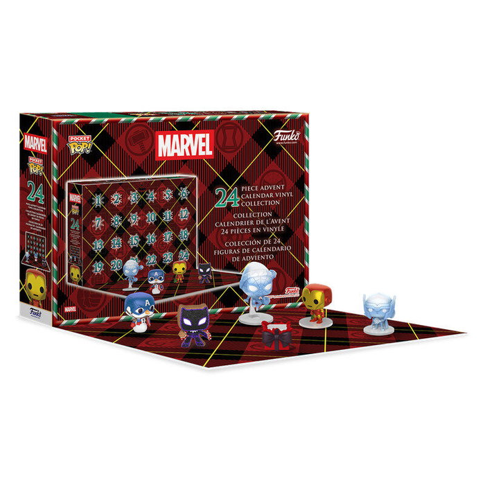 FUNKO Calendario adviento Pocket Pop Marvel FUNKO Calendario adviento Pocket Pop Marvel