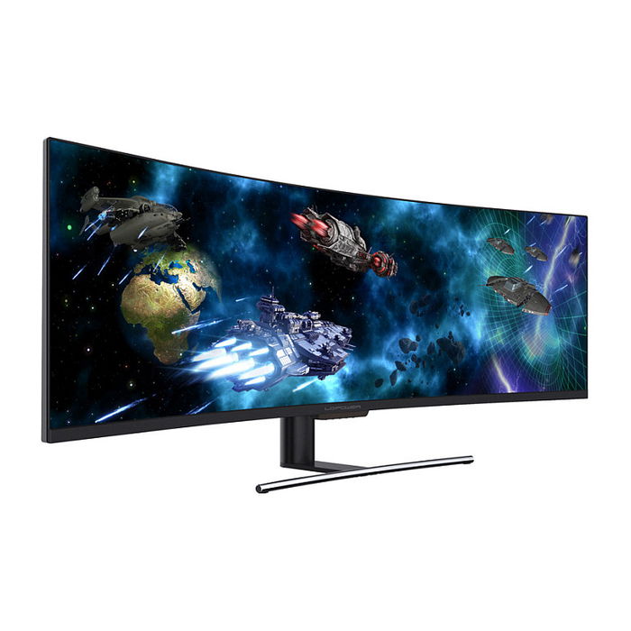 LC-Power LC-M49-DFHD-144-C-Q Monitor Gaming 49" UltraWide Full HD (3840x1080) QLED 144Hz Curvo VA con DisplayPort y HDMI, Negro LC-Power LC-M49-DFHD-144-C-Q Monitor Gaming 49" UltraWide Full HD (3840x1080) QLED 144Hz Curvo VA con DisplayPort y HDMI, Negro