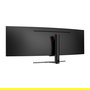 LC-Power LC-M49-DFHD-144-C-Q Monitor Gaming 49" UltraWide Full HD (3840x1080) QLED 144Hz Curvo VA con DisplayPort y HDMI, Negro