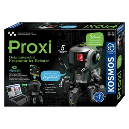 KOSMOS Robot programable Proxi 62058 - Juguete educativo de robótica para niños a partir de 10 años, programación, multicolor