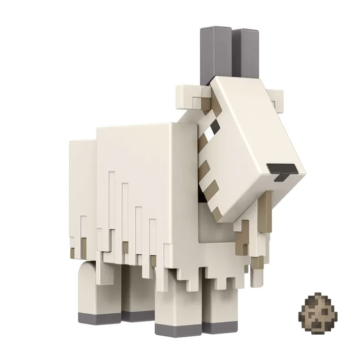 Mattel Figura Minecraft Cabra con Accesorios y Portal