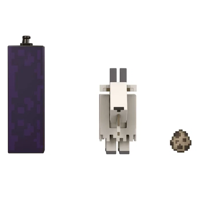 Mattel Figura Minecraft Cabra con Accesorios y Portal