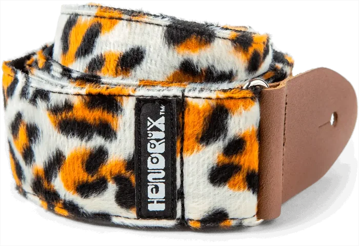 Dunlop Correa Guitarra Bajo Signature Jimmy Hendrix Leopard