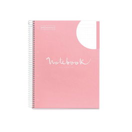 Bloc Miquelrius Emotions Notebook 1 Micro.Tapa Extra A4 80H 90G Dots Rosa (Set de 5)