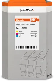 Prindo Multipack Cian, Magenta y Amarillo PRSET2705 Classic
