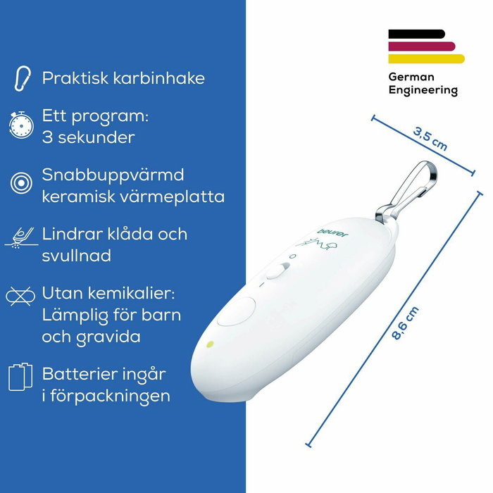 Beurer BR-10 Aparato contra picaduras de mosquitos Blanco
